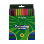 COLOURING MARKERS 24PC PACK (MK-1701)