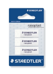 STAEDTLER ERASER CARDED 3PK (526B3-BK3D)