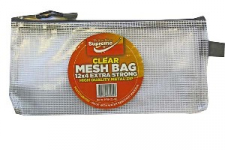 MESH BAG 12X4 CLEAR (MB-0548)