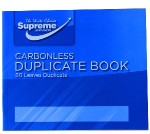 DUPLICATE BOOK 4X5 CARBONLESS (CD-0999)